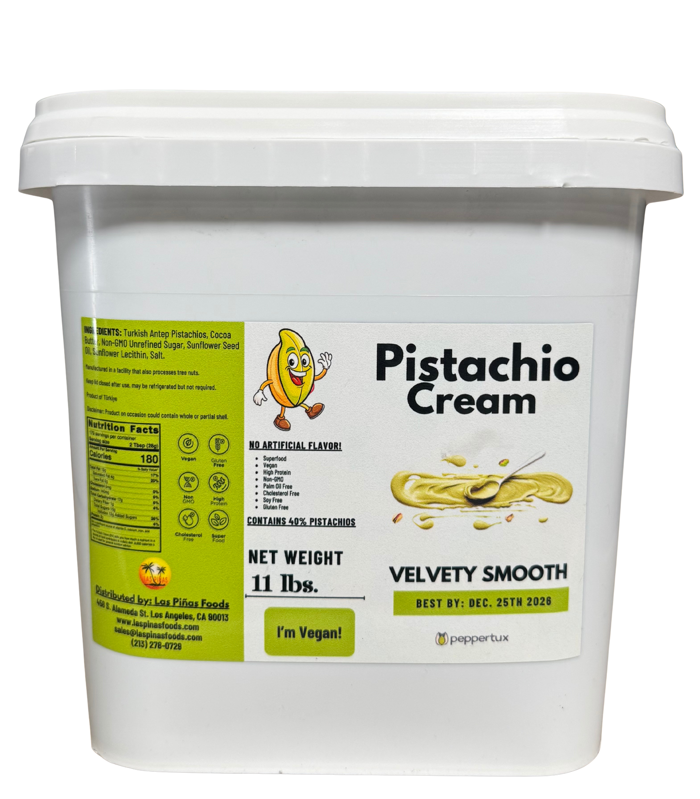 Pistachio Cream(11 Lbs.)