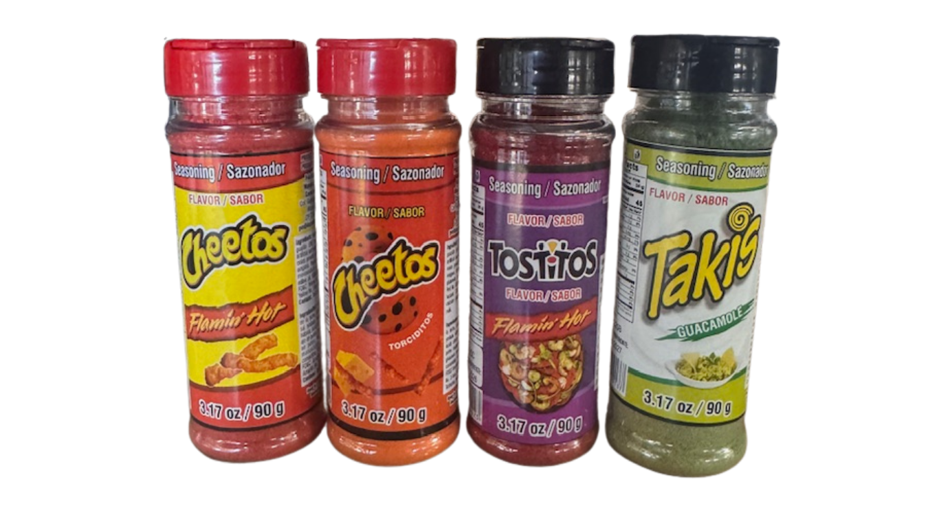 Takis, Cheetos and Tostitos Powder (4 pack)